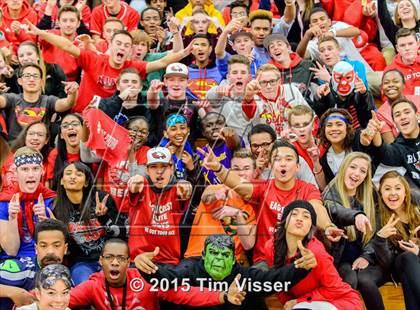 Thumbnail 1 in Eaglecrest vs. Fossil Ridge (CHSAA Sweet 16) photogallery.