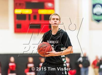 Thumbnail 2 in Eaglecrest vs. Fossil Ridge (CHSAA Sweet 16) photogallery.