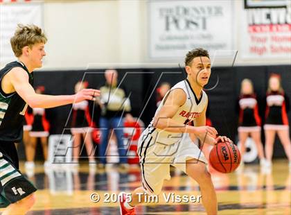 Thumbnail 2 in Eaglecrest vs. Fossil Ridge (CHSAA Sweet 16) photogallery.