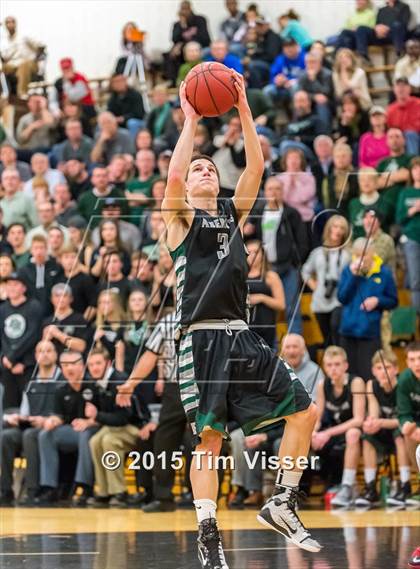 Thumbnail 3 in Eaglecrest vs. Fossil Ridge (CHSAA Sweet 16) photogallery.