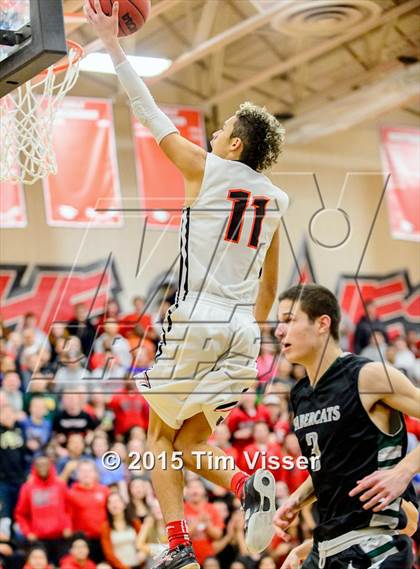 Thumbnail 1 in Eaglecrest vs. Fossil Ridge (CHSAA Sweet 16) photogallery.