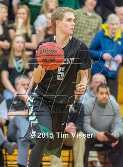Thumbnail 2 in Eaglecrest vs. Fossil Ridge (CHSAA Sweet 16) photogallery.