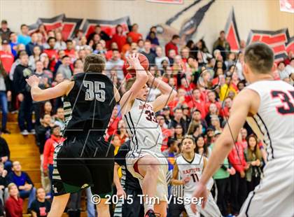 Thumbnail 2 in Eaglecrest vs. Fossil Ridge (CHSAA Sweet 16) photogallery.