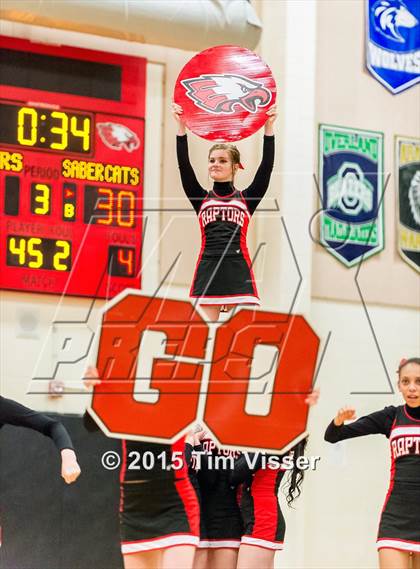 Thumbnail 3 in Eaglecrest vs. Fossil Ridge (CHSAA Sweet 16) photogallery.