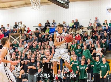 Thumbnail 3 in Eaglecrest vs. Fossil Ridge (CHSAA Sweet 16) photogallery.