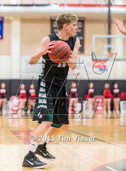 Thumbnail 1 in Eaglecrest vs. Fossil Ridge (CHSAA Sweet 16) photogallery.