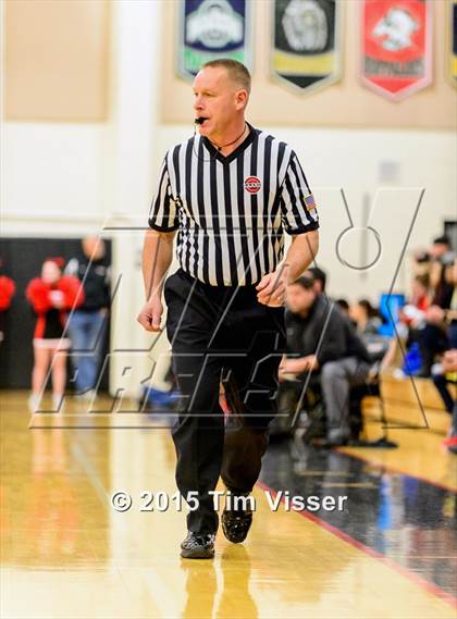 Thumbnail 2 in Eaglecrest vs. Fossil Ridge (CHSAA Sweet 16) photogallery.