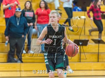 Thumbnail 2 in Eaglecrest vs. Fossil Ridge (CHSAA Sweet 16) photogallery.