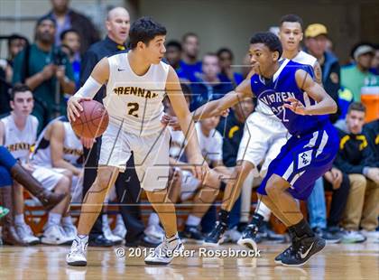 Thumbnail 2 in Brennan vs. Warren (6A Regional Quarterfinals) photogallery.