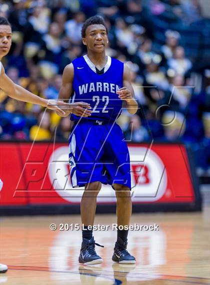 Thumbnail 3 in Brennan vs. Warren (6A Regional Quarterfinals) photogallery.