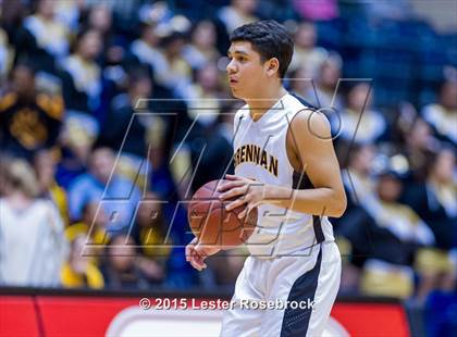 Thumbnail 3 in Brennan vs. Warren (6A Regional Quarterfinals) photogallery.