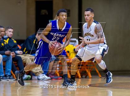 Thumbnail 2 in Brennan vs. Warren (6A Regional Quarterfinals) photogallery.