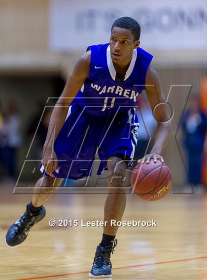 Thumbnail 2 in Brennan vs. Warren (6A Regional Quarterfinals) photogallery.