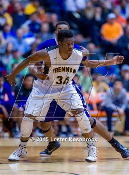 Thumbnail 3 in Brennan vs. Warren (6A Regional Quarterfinals) photogallery.