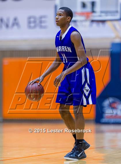 Thumbnail 2 in Brennan vs. Warren (6A Regional Quarterfinals) photogallery.