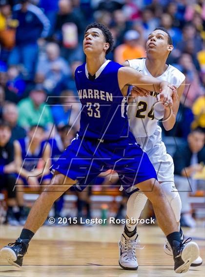 Thumbnail 3 in Brennan vs. Warren (6A Regional Quarterfinals) photogallery.