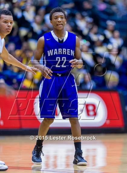 Thumbnail 1 in Brennan vs. Warren (6A Regional Quarterfinals) photogallery.