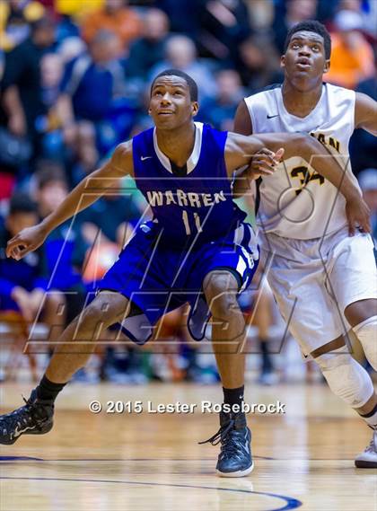 Thumbnail 2 in Brennan vs. Warren (6A Regional Quarterfinals) photogallery.