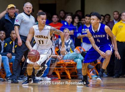Thumbnail 3 in Brennan vs. Warren (6A Regional Quarterfinals) photogallery.
