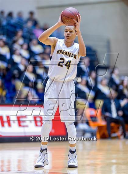 Thumbnail 3 in Brennan vs. Warren (6A Regional Quarterfinals) photogallery.