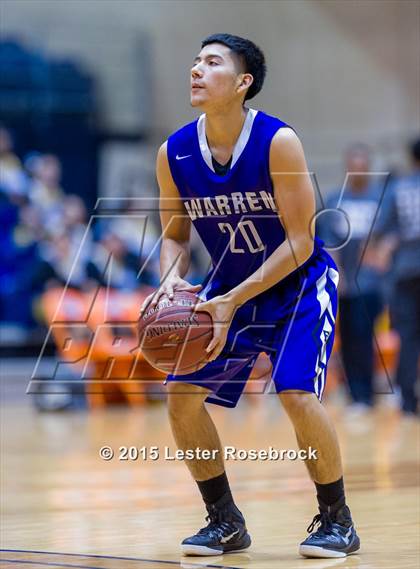 Thumbnail 2 in Brennan vs. Warren (6A Regional Quarterfinals) photogallery.