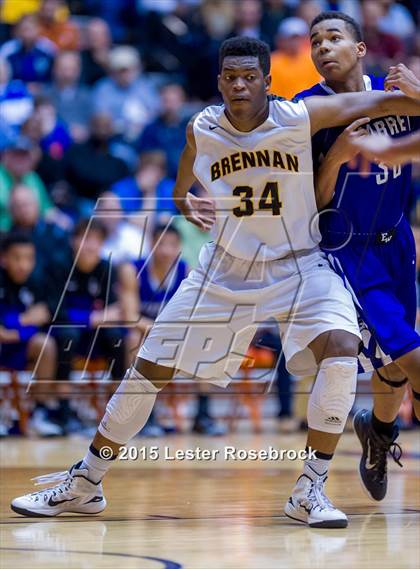 Thumbnail 2 in Brennan vs. Warren (6A Regional Quarterfinals) photogallery.