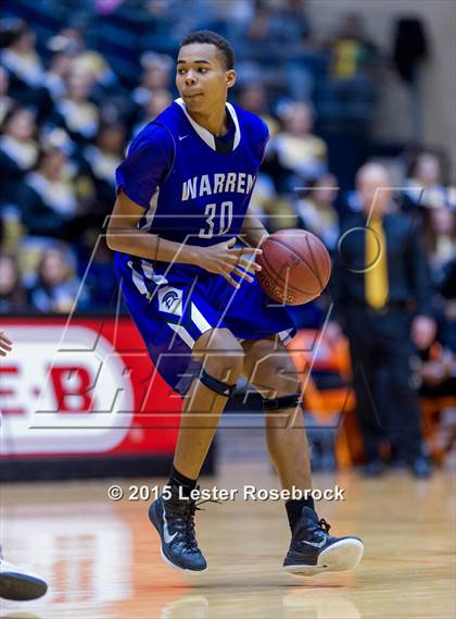 Thumbnail 2 in Brennan vs. Warren (6A Regional Quarterfinals) photogallery.