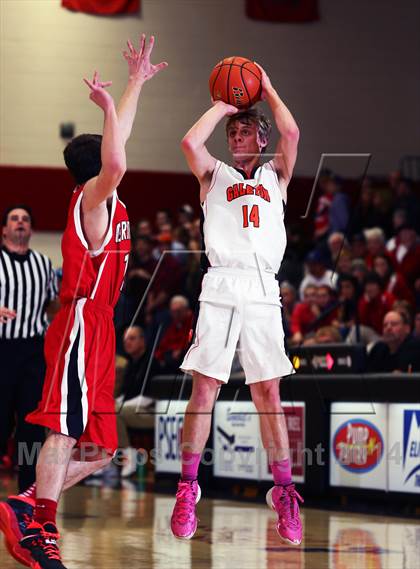 Thumbnail 1 in Sullivan County vs. Galeton (District IV A Semifinal) photogallery.