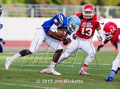 Thumbnail 1 in 2015 Native All-Star Football Classic (Red Hawks vs. Blue Eagles) photogallery.