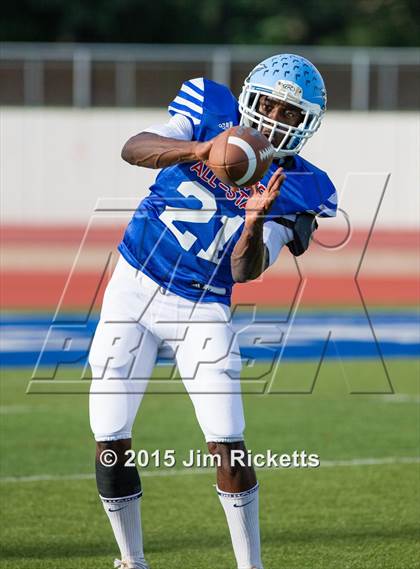 Thumbnail 1 in 2015 Native All-Star Football Classic (Red Hawks vs. Blue Eagles) photogallery.