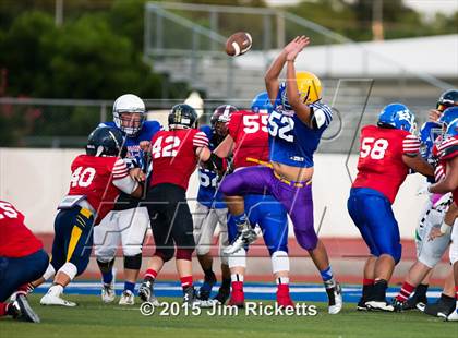 Thumbnail 3 in 2015 Native All-Star Football Classic (Red Hawks vs. Blue Eagles) photogallery.