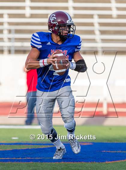 Thumbnail 1 in 2015 Native All-Star Football Classic (Red Hawks vs. Blue Eagles) photogallery.