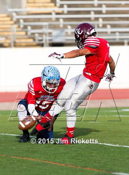Thumbnail 1 in 2015 Native All-Star Football Classic (Red Hawks vs. Blue Eagles) photogallery.