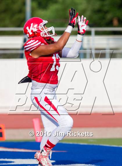 Thumbnail 2 in 2015 Native All-Star Football Classic (Red Hawks vs. Blue Eagles) photogallery.
