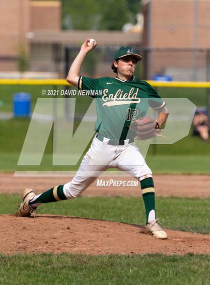 Thumbnail 2 in Hall vs Enfield (CIAC Class LL 1st Round) photogallery.