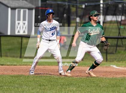 Thumbnail 1 in Hall vs Enfield (CIAC Class LL 1st Round) photogallery.