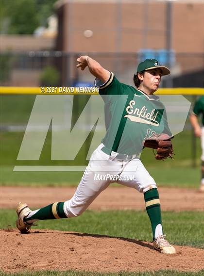 Thumbnail 2 in Hall vs Enfield (CIAC Class LL 1st Round) photogallery.