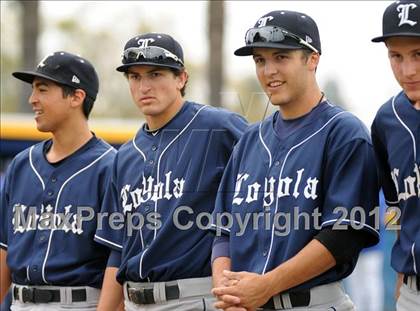 Thumbnail 1 in Loyola vs. Bishop Amat photogallery.