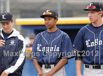 Thumbnail 2 in Loyola vs. Bishop Amat photogallery.