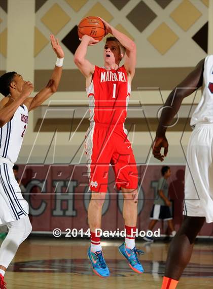 Thumbnail 2 in Pebblebrook vs. Mater Dei (MaxPreps Holiday Classic) photogallery.