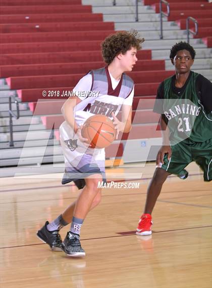 Thumbnail 3 in Rancho Mirage vs Banning (Rancho Mirage Holiday Invitational) photogallery.