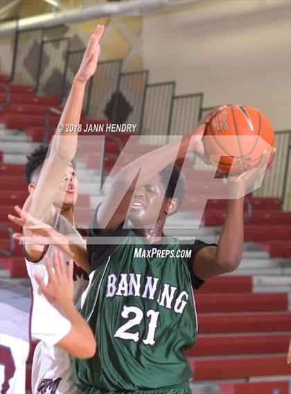 Thumbnail 2 in Rancho Mirage vs Banning (Rancho Mirage Holiday Invitational) photogallery.