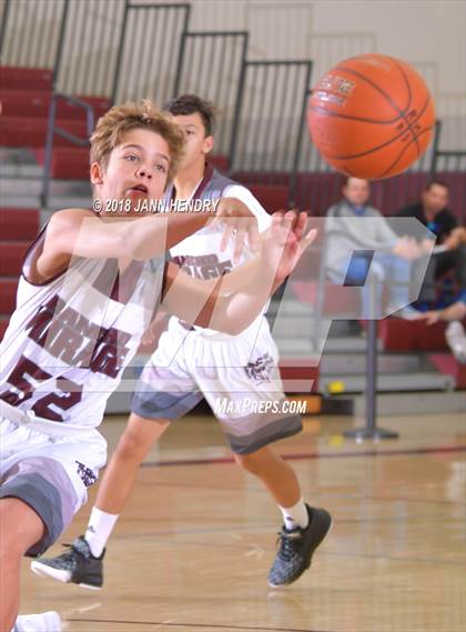 Thumbnail 3 in Rancho Mirage vs Banning (Rancho Mirage Holiday Invitational) photogallery.