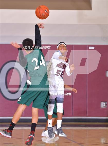 Thumbnail 1 in Rancho Mirage vs Banning (Rancho Mirage Holiday Invitational) photogallery.