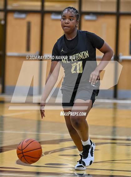 Thumbnail 1 in Evansville North vs Mt Vernon (IBCA / IHSAA Showcase) photogallery.