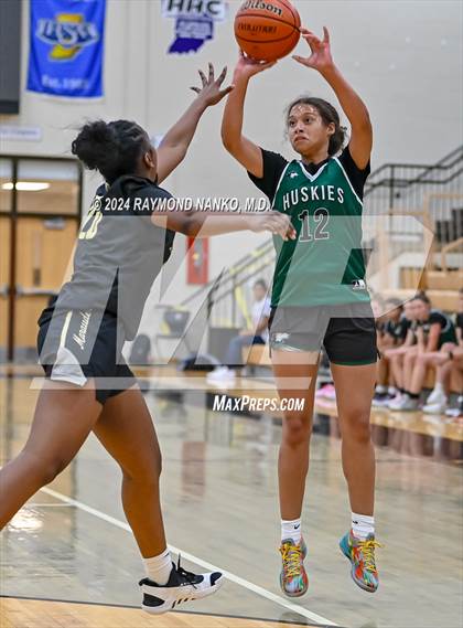 Thumbnail 1 in Evansville North vs Mt Vernon (IBCA / IHSAA Showcase) photogallery.