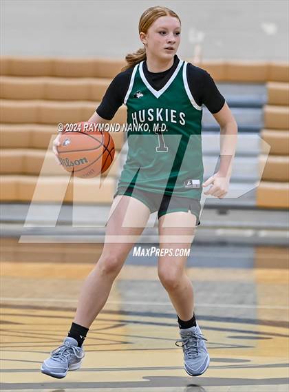 Thumbnail 2 in Evansville North vs Mt Vernon (IBCA / IHSAA Showcase) photogallery.
