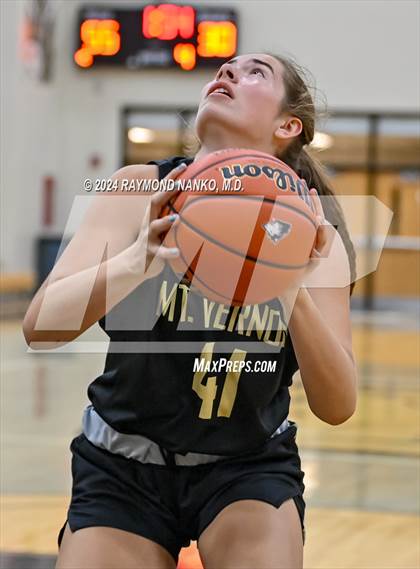 Thumbnail 1 in Evansville North vs Mt Vernon (IBCA / IHSAA Showcase) photogallery.