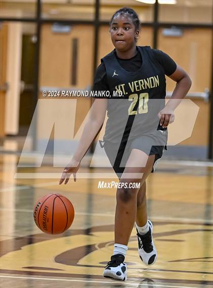 Thumbnail 2 in Evansville North vs Mt Vernon (IBCA / IHSAA Showcase) photogallery.