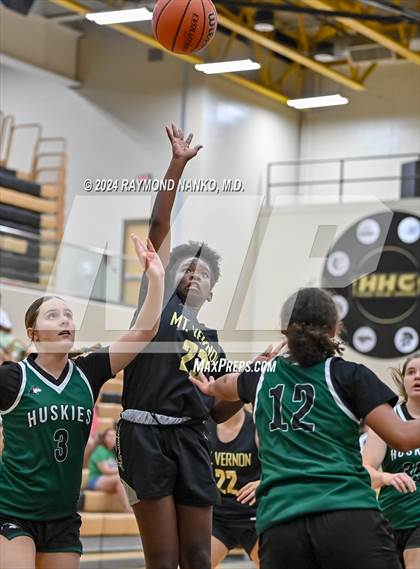 Thumbnail 3 in Evansville North vs Mt Vernon (IBCA / IHSAA Showcase) photogallery.